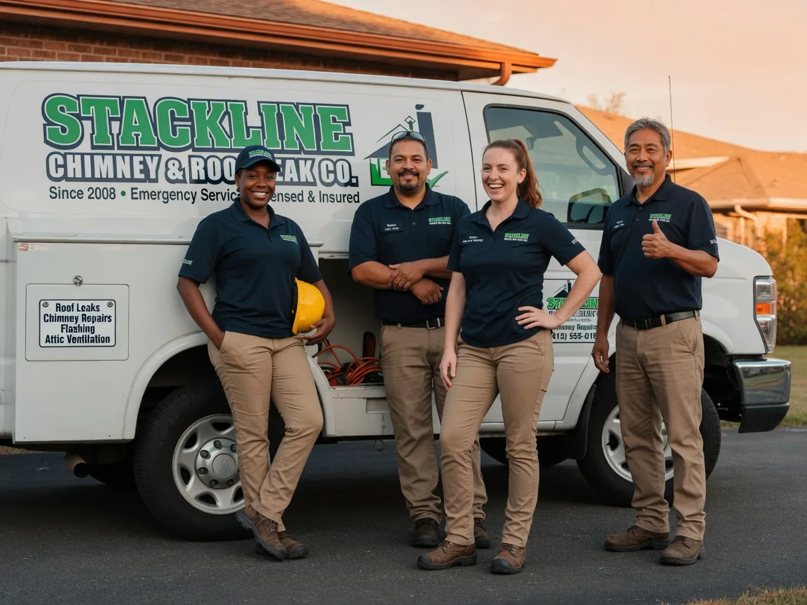 Chimney flashing repair company in Cleveland, NC
